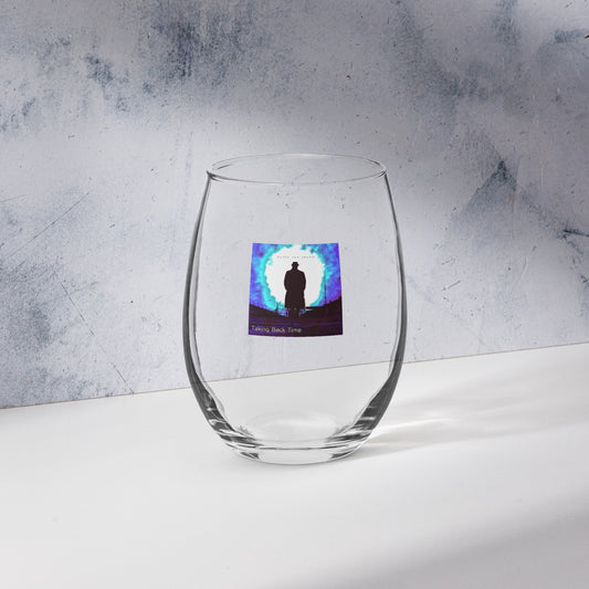 Taking Back Time Stemless wine glass