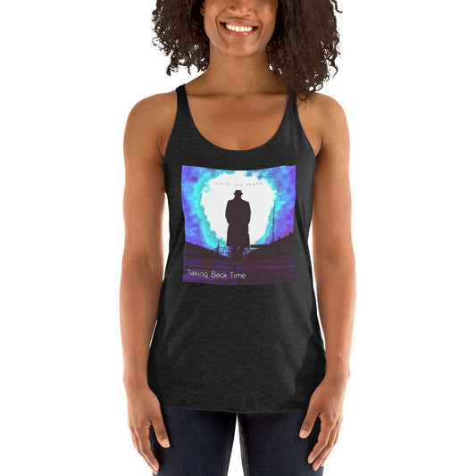 Taking Back Time album cover Women's Racerback Tank